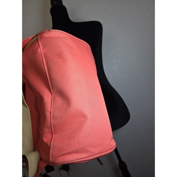 Anello Backpack Daypack Clasp Large Capacity Coral Pink Bag Ladies - Picture 6 of 6